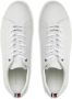 Tommy Hilfiger Premium Cupsole Geleerde Leren Sneakers White Heren - Thumbnail 8