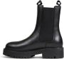 Tommy Hilfiger Urban Chelsea Leren Damesschoenen Black Dames - Thumbnail 4