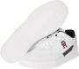 Tommy Hilfiger Verhoogde Cupsole Lederen Sneakers White Heren - Thumbnail 5