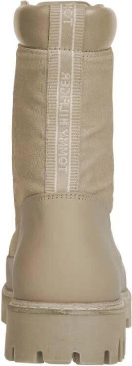 Tommy Hilfiger Veterlaarzen Beige Dames