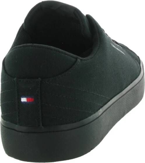 Tommy Hilfiger Vulc LOW Rubber Flag Pool Schoenen Black Heren