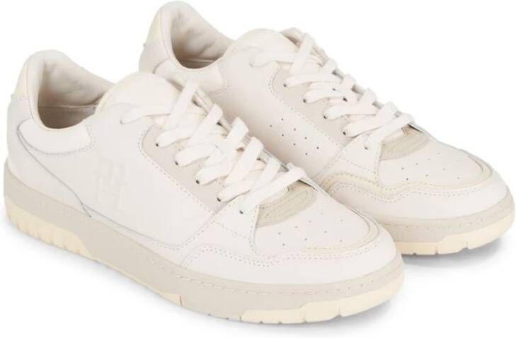 Tommy Hilfiger Weathered White Lage Sneakers White Heren