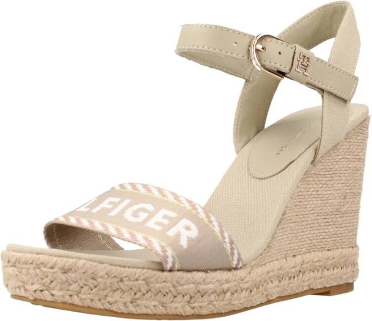 Tommy Hilfiger Wedges Beige Dames