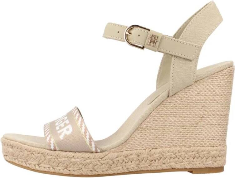 Tommy Hilfiger Wedges Beige Dames