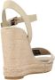 TOMMY HILFIGER Sandalen Dames Seasonal Webbing Wedge Maat: 39 Materiaal: Leer Kleur: Beige - Thumbnail 11