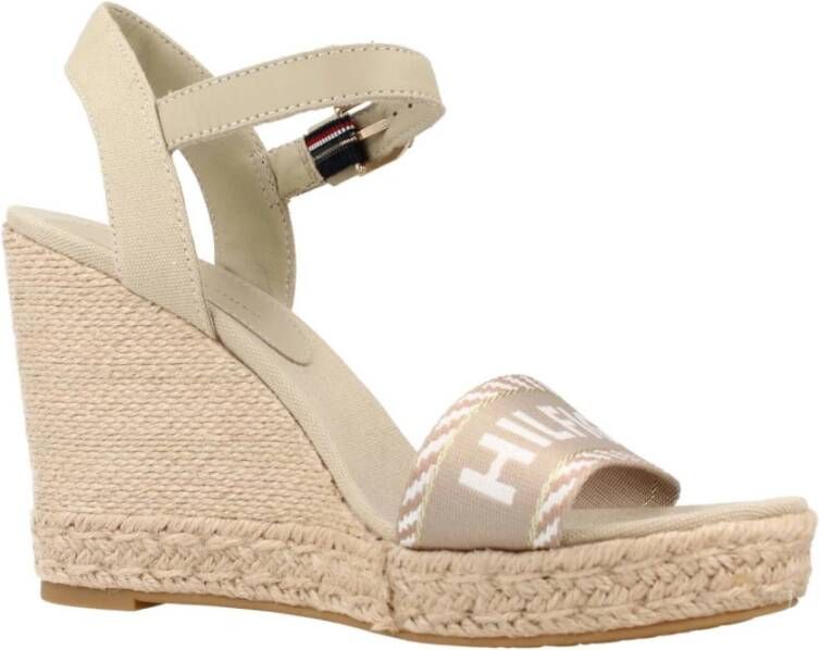 Tommy Hilfiger Wedges Beige Dames