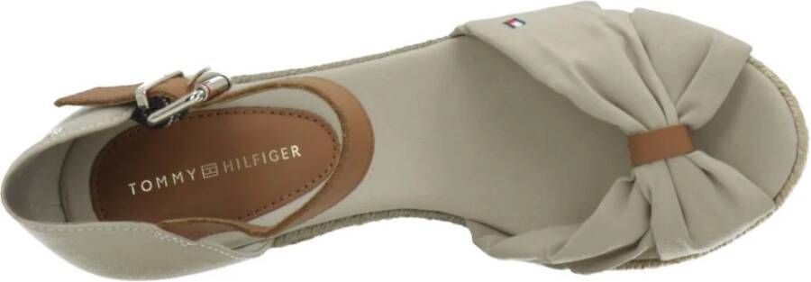 Tommy Hilfiger Espadrilles Basic Open Toe High Wedge in groen - Foto 12