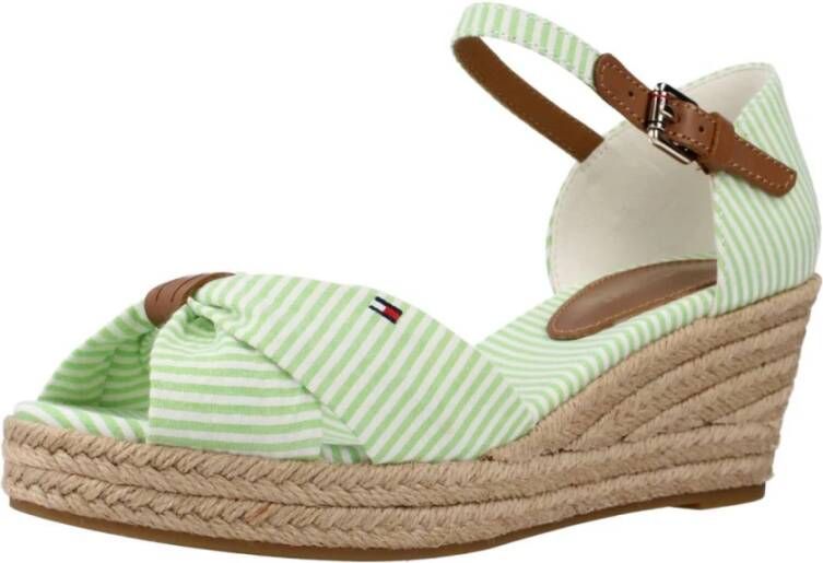 Tommy Hilfiger Wedges Green Dames