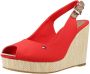 Tommy Hilfiger Sleehaksandaaltjes ICONIC ELENA SLING BACK WEDGE - Thumbnail 3