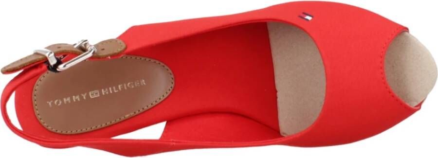 Tommy Hilfiger Wedges Red Dames