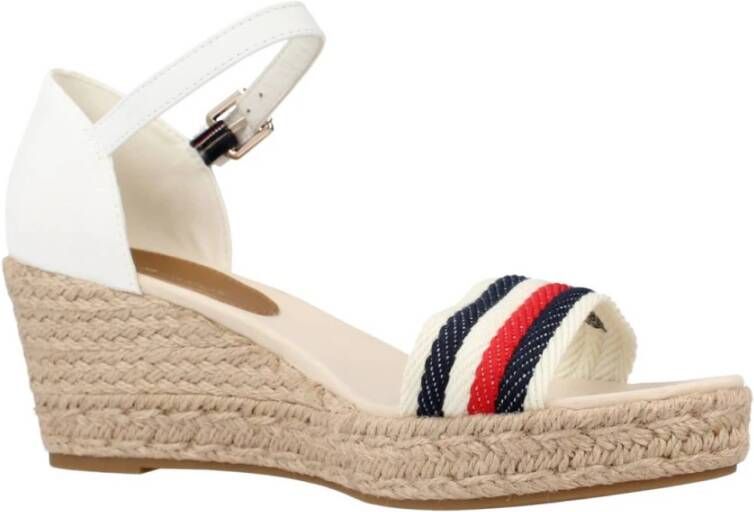 Tommy Hilfiger Wedges White Dames