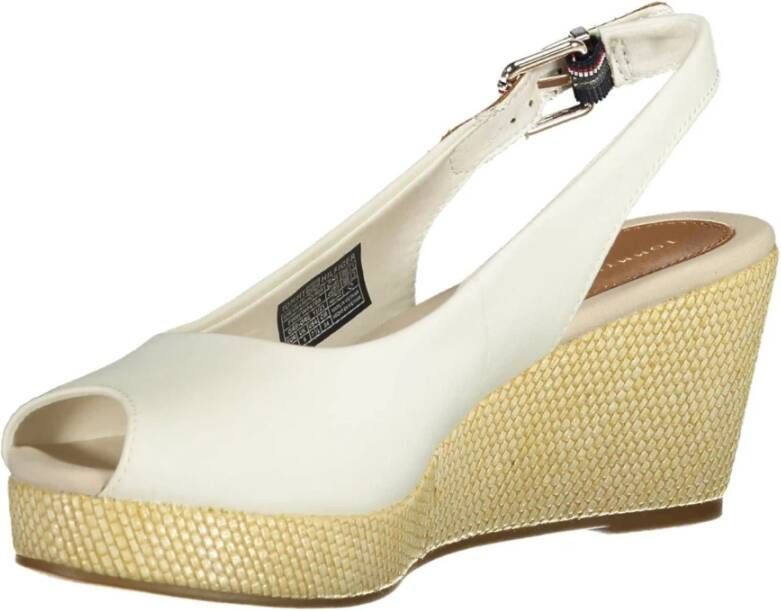 Tommy Hilfiger Wedges White Dames