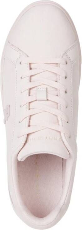Tommy Hilfiger Whimsy Pink Court Sneakers Pink Dames