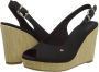 Tommy Hilfiger Sleehaksandaaltjes ICONIC ELENA SLING BACK WEDGE zomerschoen sandaal keilhak met verstelbare gesp - Thumbnail 60