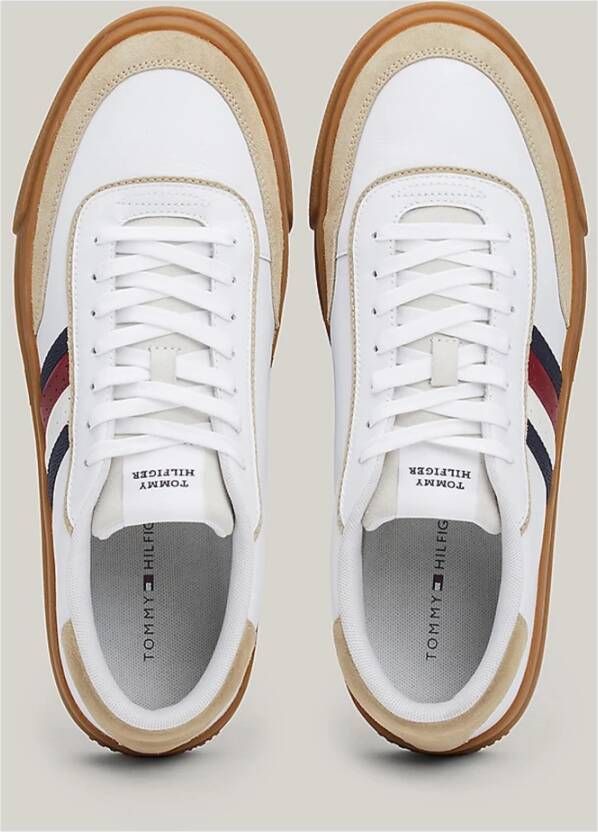 Tommy Hilfiger Wit Kop Set Multicolor Heren