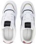 Tommy Hilfiger Witte Basket Sneakers Logo Rubberen Zool White Dames - Thumbnail 3