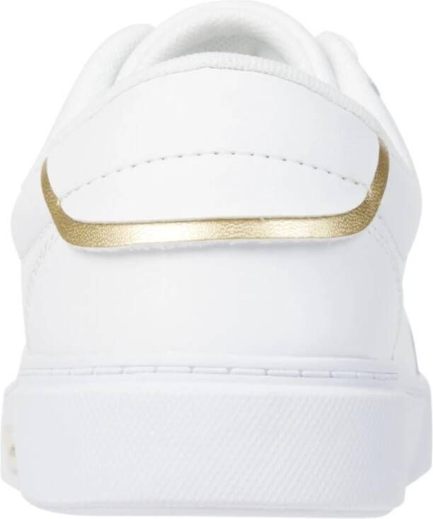 Tommy Hilfiger Witte Court Sneaker voor Vrouwen White Dames