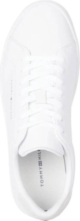 Tommy Hilfiger Witte Court Vrijetijdssneakers White Heren