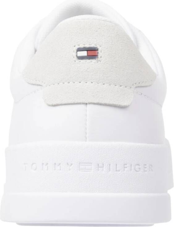 Tommy Hilfiger Witte Court Vrijetijdssneakers White Heren