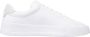 Tommy Jeans Witte leren veterschoenen met rubberen zool White Heren - Thumbnail 20