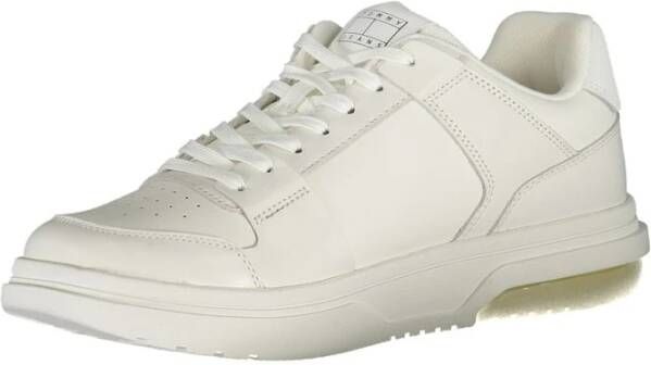 Tommy Hilfiger Witte Heren Sneaker Stijlvol Comfortabel White Heren