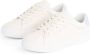 Tommy Hilfiger Witte Leren Lage Sneakers White Dames - Thumbnail 3