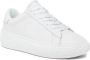 Tommy Hilfiger Witte Leren Sneakers voor Vrouwen White Dames - Thumbnail 6