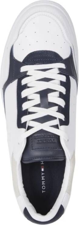 Tommy Hilfiger Witte Locker Sneakers voor Mannen White Heren