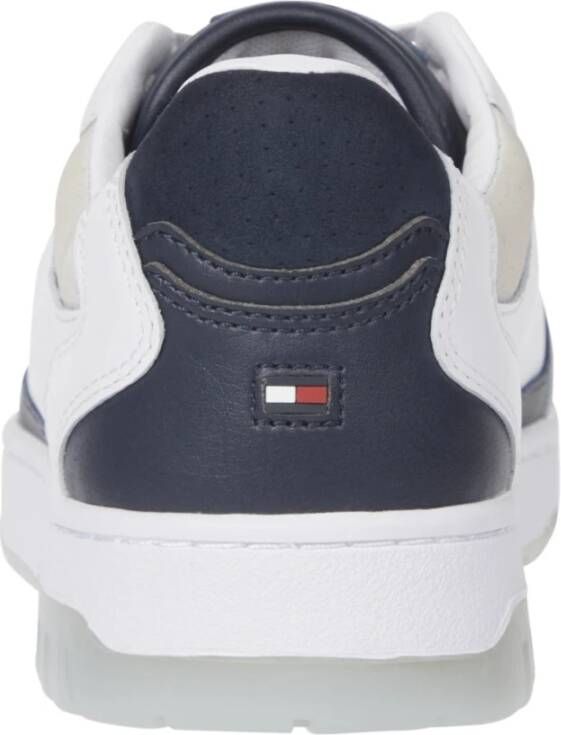 Tommy Hilfiger Witte Locker Sneakers voor Mannen White Heren