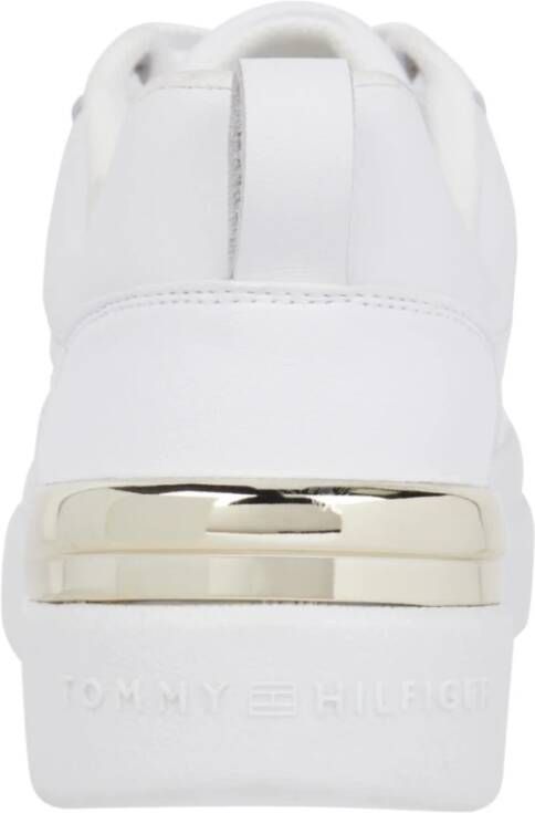 Tommy Hilfiger Witte Lux Court Sneaker Dames White Dames