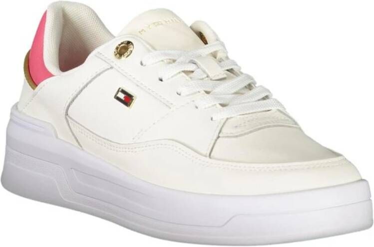 Tommy Hilfiger Witte Polyester Casual Sneaker Vrouwen White Dames