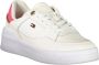 Tommy Hilfiger Witte Polyester Casual Sneaker Vrouwen White Dames - Thumbnail 3