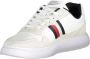 Tommy Hilfiger Sneakers TH CUPSET RWB LTH met zijstrepen vrijetijdsschoen halfhoge schoen veterschoen - Thumbnail 8