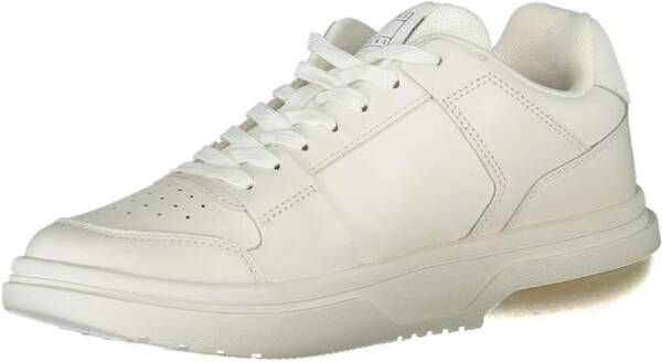 Tommy Hilfiger Witte Polyester Sneaker White Heren