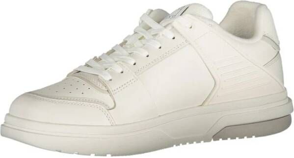 Tommy Hilfiger Witte Polyester Sneaker White Heren