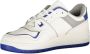 Tommy Hilfiger Sportieve witte sneakers met koningsblauwe details White Heren - Thumbnail 3