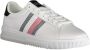 Tommy Hilfiger Witte polyester sneakers met veters contrastdetails logo White Heren - Thumbnail 10