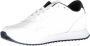 Tommy Hilfiger Witte Polyester Sneakers met Veters Contrastdetails Logo White Heren - Thumbnail 9