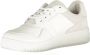 Tommy Hilfiger Witte Polyester Sneakers met Veters Contrastdetails Print Logo White Dames - Thumbnail 4