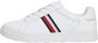 Tommy Hilfiger Sneakers ESSENTIAL COURT SNEAKER STRIPES vrijetijdsschoen halve schoen veterschoen met gepolsterde schacht - Thumbnail 4