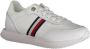 Tommy Hilfiger Witte Sneakers met Contrastdetails en Logo White Dames - Thumbnail 3