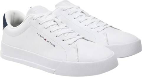 Tommy Hilfiger Witte Sneakers Stijlvol Comfortabel White Heren