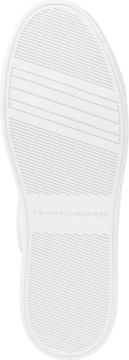 Tommy Hilfiger Witte Whimsy Roze Court Sneakers White Dames