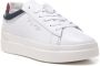 Tommy Hilfiger Witte Sneakers voor Heren met Contrasterende Details Wit Heren - Thumbnail 10