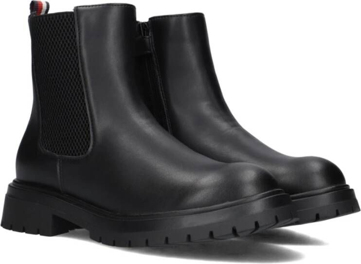 Tommy Hilfiger Zwarte Chelsea Boots Model 33570 Black Dames