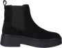 Tommy Hilfiger Zwarte Chelsea Flag Enkellaarzen Black Dames - Thumbnail 5