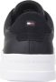 Tommy Hilfiger Court sneaker van leer met suède details en logo - Thumbnail 7