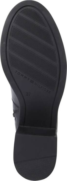 Tommy Hilfiger Zwarte Dressy Hak Enkellaarzen Black Dames