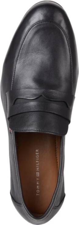 Tommy Hilfiger Zwarte Flex Loafer Schoenen Black Heren