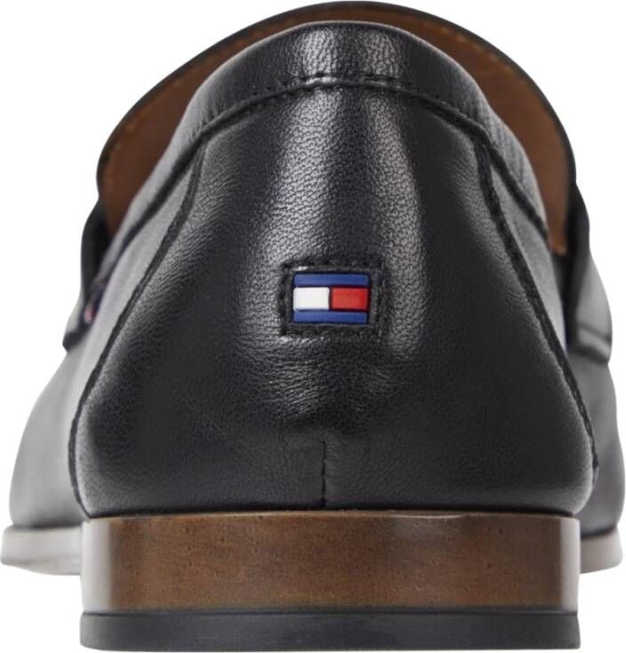 Tommy Hilfiger Zwarte Flex Loafer Schoenen Black Heren